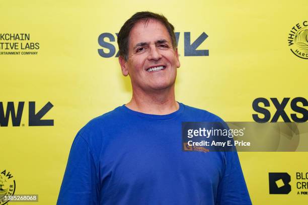 Mark Cuban attends Predicting the Future of Entertainment with Fireside during the 2022 SXSW Conference and Festivals at JW Marriott Austin on March...