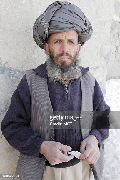 Mohammad Noor, father of Abdul Saboor, the Afghan soldier accused of shooting dead four French soldiers on January 20, at Kapisa province,...