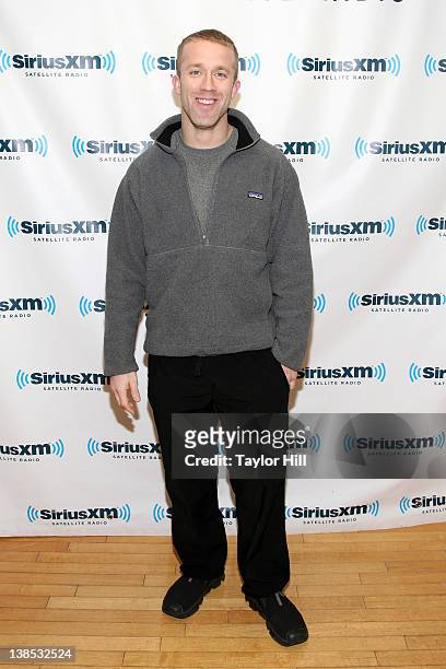 Author Tucker Max promotes the book "Hilarity Ensues" at SiriusXM Studios on February 8, 2012 in New York City.