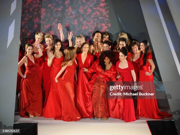 Aisha Tyler, Chaka Khan, Cindi Leive, Christie Brinkley, Debbie Phelps, Elisabeth Rohm, Giselle Blondet, Gloria Estefan, Idina Menzel, Jeannette...