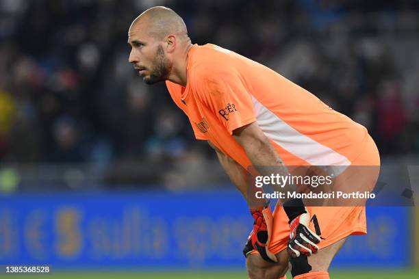 The footballer from Venice Niki Maenpaa during the match Lazio-Venice at the Stadio Olimpico. Rome , March 14th, 2022