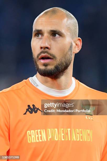 The footballer from Venice Niki Maenpaa during the match Lazio-Venice at the Stadio Olimpico. Rome , March 14th, 2022