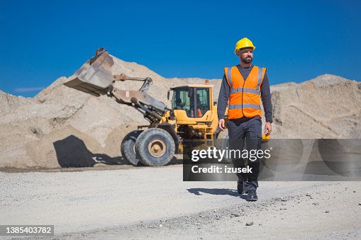 Open-pit mine worker Open-pit mine worker