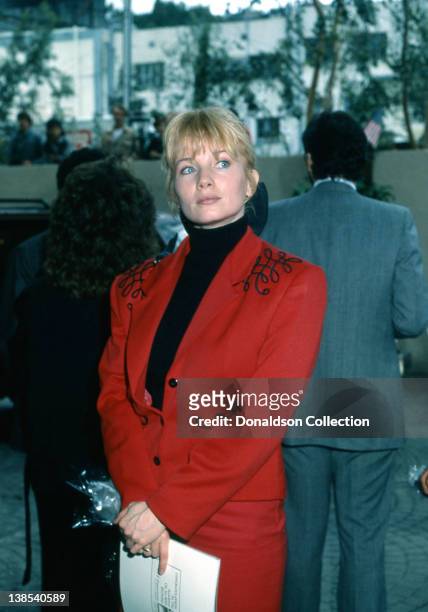 Actress Rebecca De Mornay attends an event in March 1988 in Los Angeles, California.