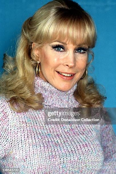 Actress Barbara Eden who is best known for her role in the sitcom "I Dream Of Jeannie" poses for a portrait in circa 1980 in Los Angeles, California.