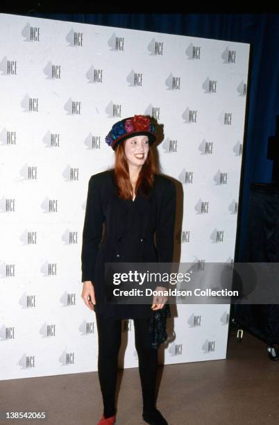 Actress Shelley Duvall attend the Cable ACE awards in circa 1991 in Los Angeles, California.