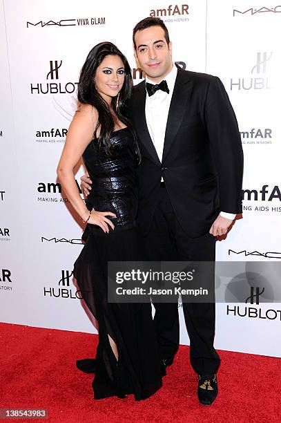 Producer Mohammed Al Turki attends the amfAR New York Gala To Kick Off Fall 2012 Fashion Week Presented By Hublot at Cipriani Wall Street on February...