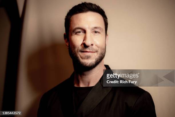 Pablo Schreiber poses for a portrait at the premiere of "Halo" during the 2022 SXSW Conference and Festivals at The Paramount Theater on March 14,...