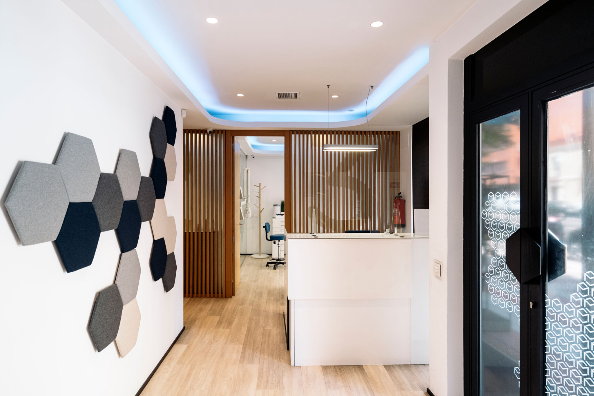 interior moderno clinica