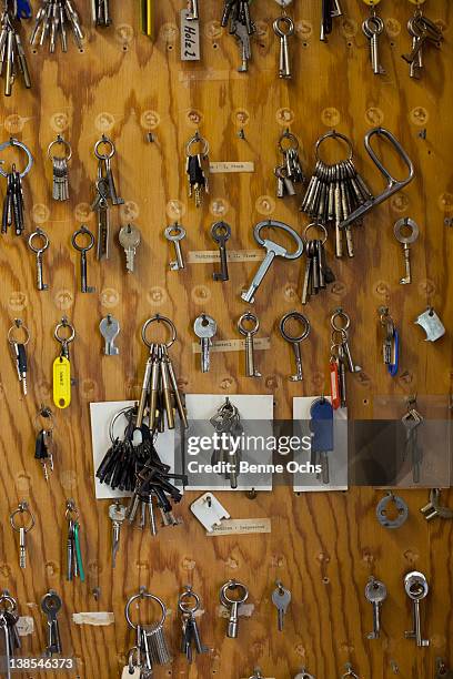 Large Key Collection Collection Of Keys Photos and Premium High Res Pictures - Getty Images