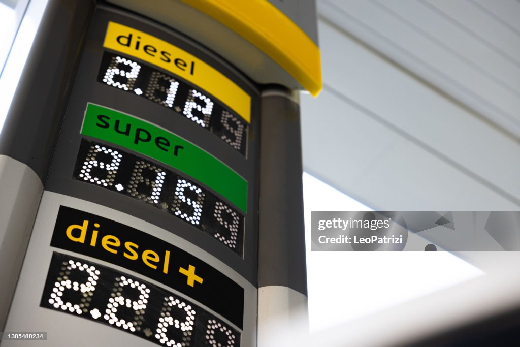 Gasoline prices dramatically increase in Europe