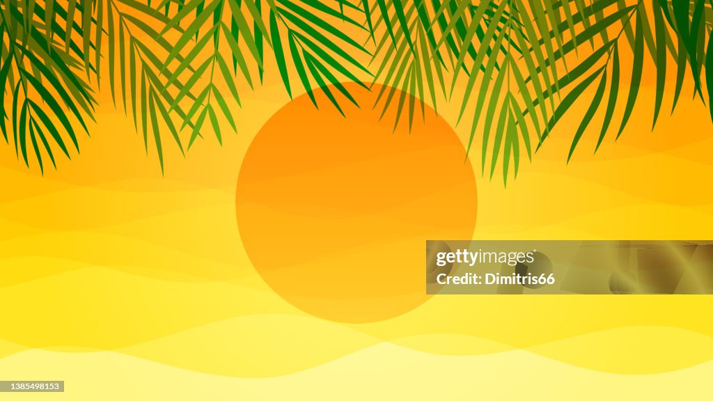 Summer abstract background