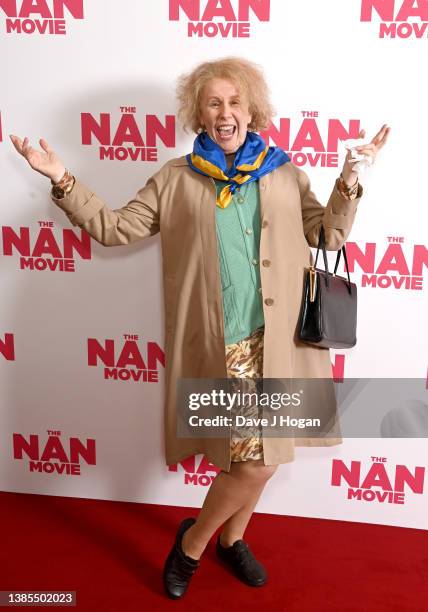 Catherine Tate attends "The Nan Movie" special screening at Ham Yard Hotel on March 15, 2022 in London, England.