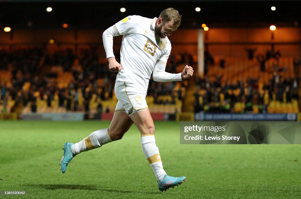 Port Vale v Mansfield Town - Sky Bet League Two