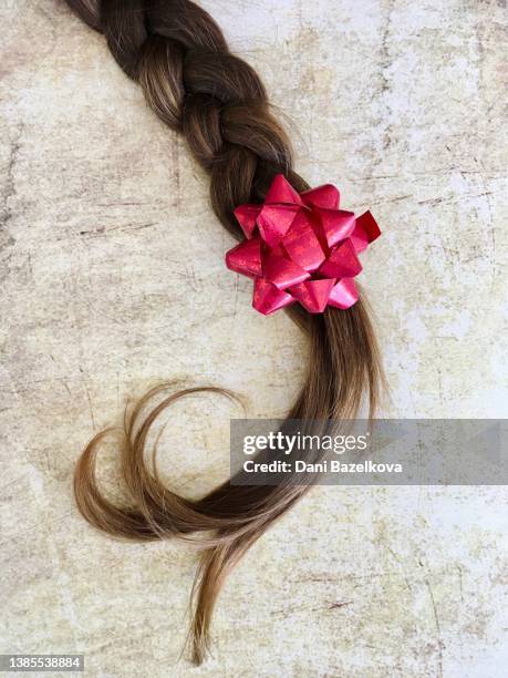 99 Ribbon Hair Braid Stock Photos, High-Res Pictures, and Images - Getty  Images