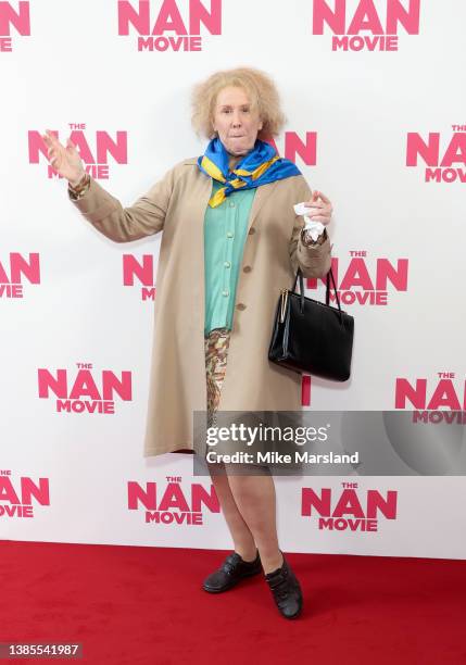 Catherine Tate as Nan attends "The Nan Movie" Special Screening at Ham Yard Hotel on March 15, 2022 in London, England.