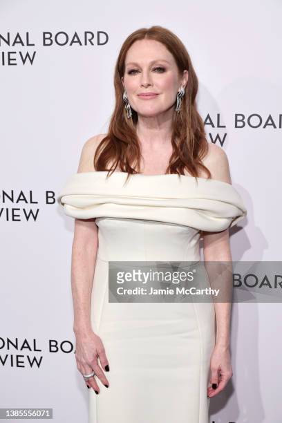 Julianne Moore attends the National Board of Review annual awards gala at Cipriani 42nd Street on March 15, 2022 in New York City.