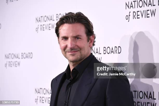 Bradley Cooper attends the National Board of Review annual awards gala at Cipriani 42nd Street on March 15, 2022 in New York City.