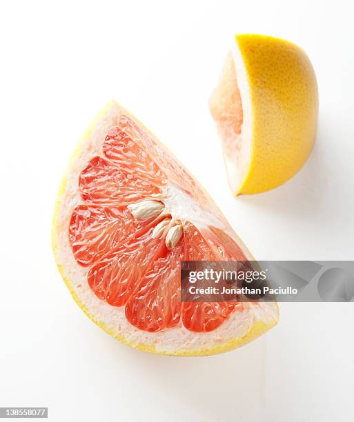 pink grapefruit - pink grapefruit stock pictures, royalty-free photos & images