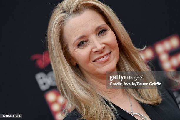 Lisa Kudrow attends the Los Angeles Premiere of Disney's "Better Nate Than Ever" at El Capitan Theatre on March 15, 2022 in Los Angeles, California.
