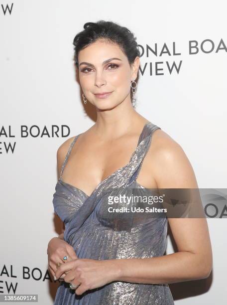 Morena Baccarin attends the National Board of Review annual awards gala at Cipriani 42nd Street on March 15, 2022 in New York City.