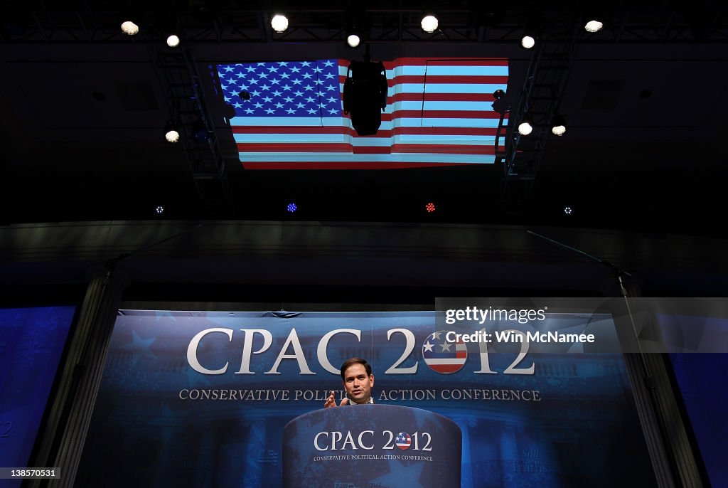 Leading Conservatives, Presidential Candidates Speak At CPAC Gathering