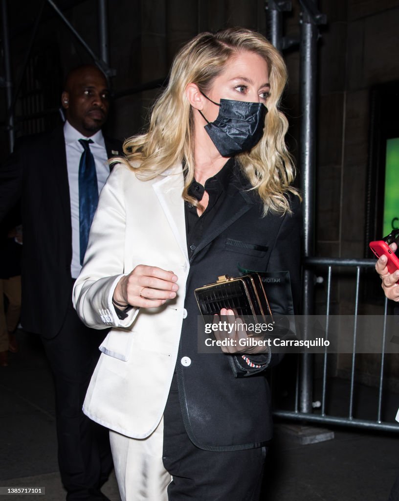 Celebrity Sightings In New York City - March 15, 2022