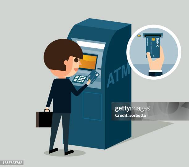 atm machine - vending machine stock illustrations
