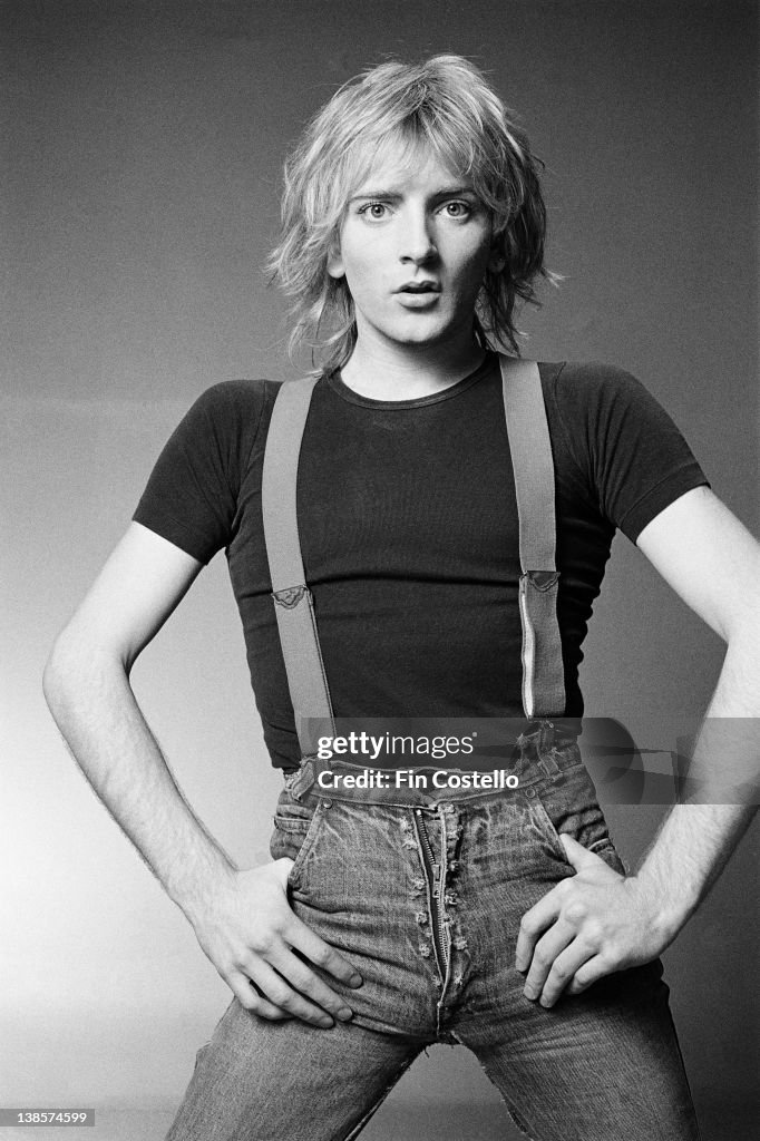 Collen Guitarist Phil Collen from English rock group Girl posed in London in ...