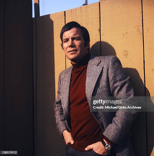 William Shatner, circa 1975.