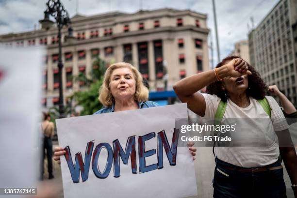 Addim Activists In Brazil March For Womens Rights On International Womens Day ...