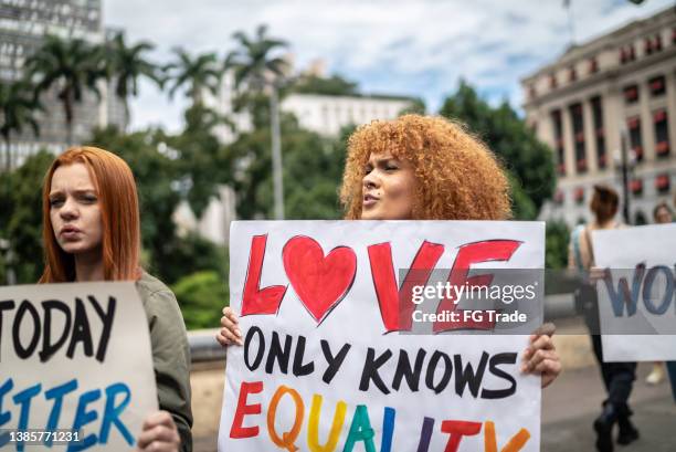 Addim Activists In Brazil March For Womens Rights On International Womens Day ...