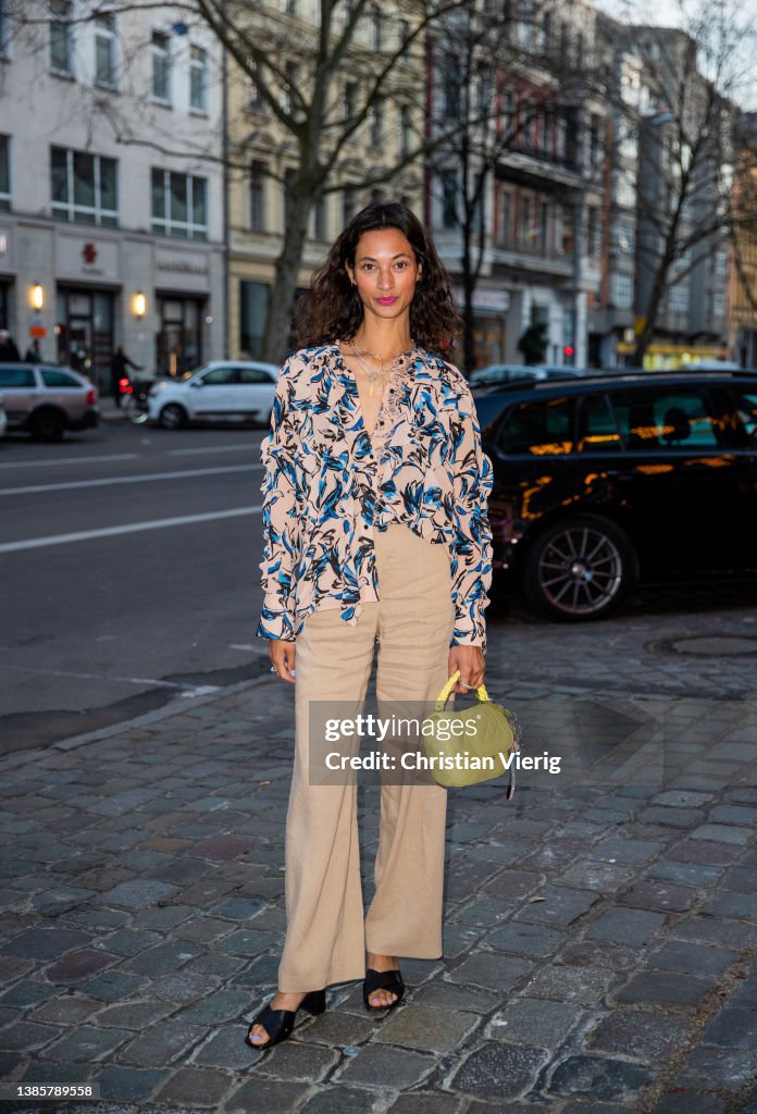 Street Style - Berlin Fashion Week - March 16, 2022