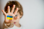 STOP Russian Invasion of Ukraine - Conceptual Symbol