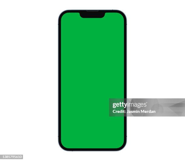 smart phone green screen - screen ストックフォトと画像