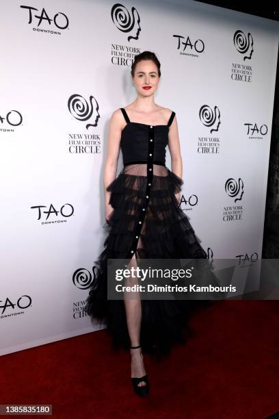 Renate Reinsve attends the 2022 New York Film Critics Circle Awards at TAO Downtown on March 16, 2022 in New York City.