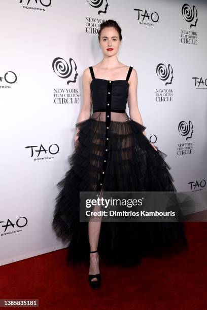 Renate Reinsve attends the 2022 New York Film Critics Circle Awards at TAO Downtown on March 16, 2022 in New York City.