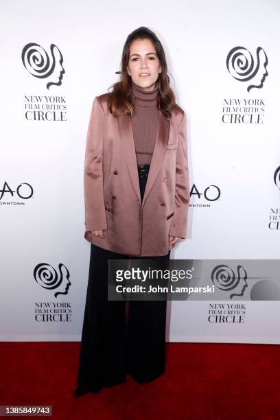 Abbi Jacobson attends the 2022 New York Film Critics Circle Awards at TAO Downtown on March 16, 2022 in New York City.
