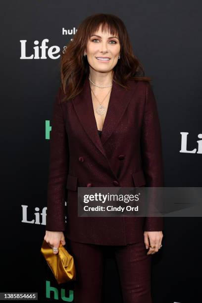 Laura Benanti attends Hulu's "Life & Beth" New York Premiere at SVA Theater on March 16, 2022 in New York City.