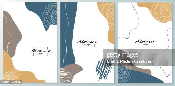 abstract background. modern design template minimal style - different professions stock illustrations