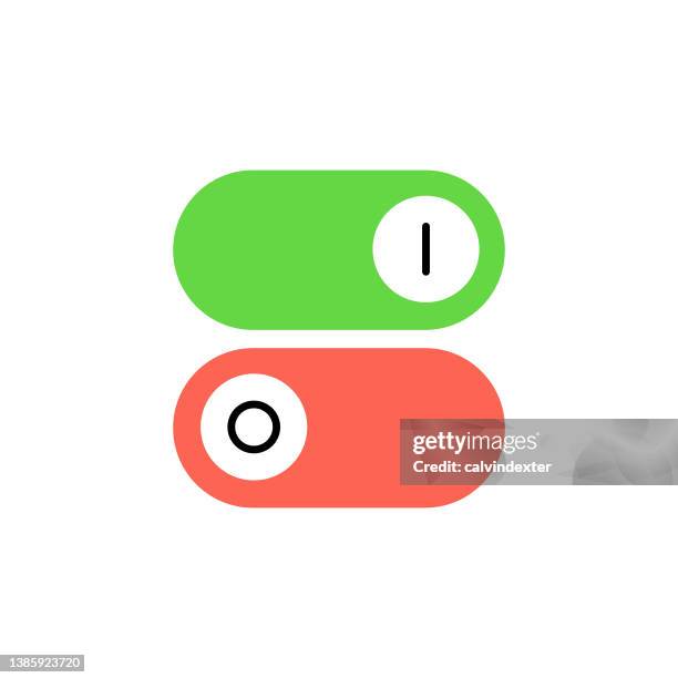 switch button icon design - switch off stock illustrations