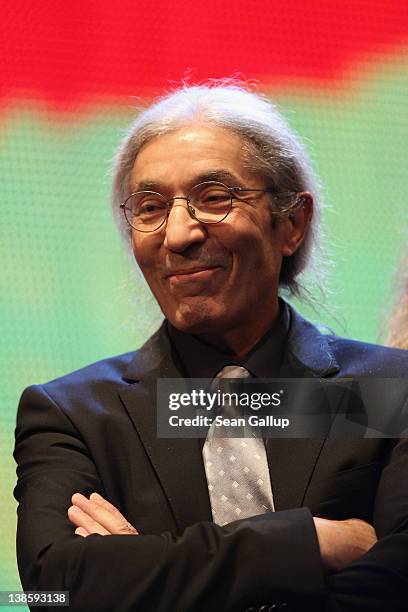 Jury member Boualem Sansal attends the Opening Ceremony of the 62nd Berlin International Film Festival at the Berlinale Palast on February 9, 2012 in...