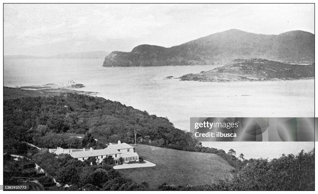 Antique travel photographs of Ireland: Valentia