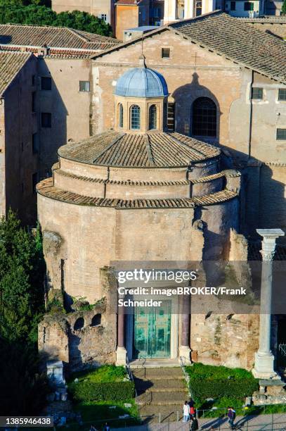 Romulus Sign Rome 164 Temple Of Romulus Stock Photos, High-Res Pictures, and Images ...