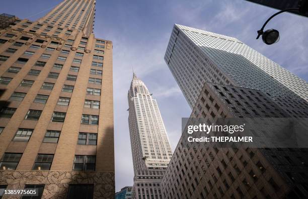 chrysler building, new york city, usa - chrysler building stock pictures, royalty-free photos & images