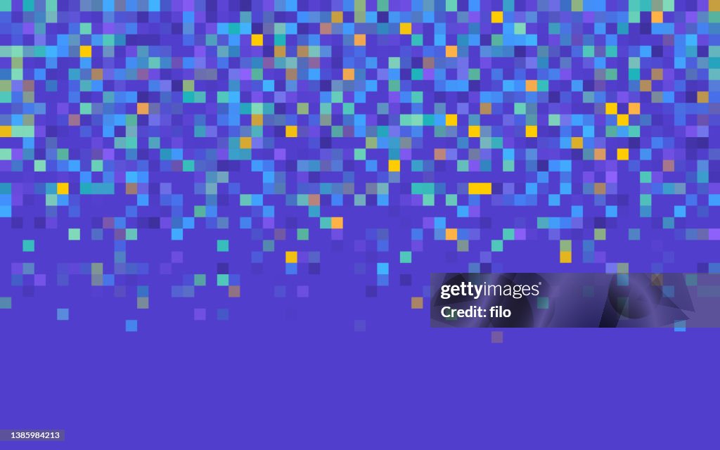 Padrão de fundo moderno do Pixel