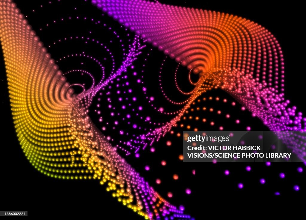 Quantum Computing Conceptual Illustration High-Res Vector Graphic ...