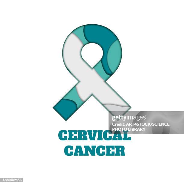 Cervical Health Ribbon Cervical Health Awareness Ribbon Photos and Premium High Res Pictures ...