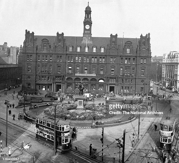 City Cross, Leeds 1949