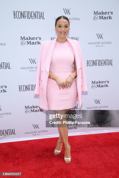 Camilla Luddington attends Los Angeles Confidential Magazine hosts annual Women of Influence luncheon at Waldorf Astoria Beverly Hills on March 17,...